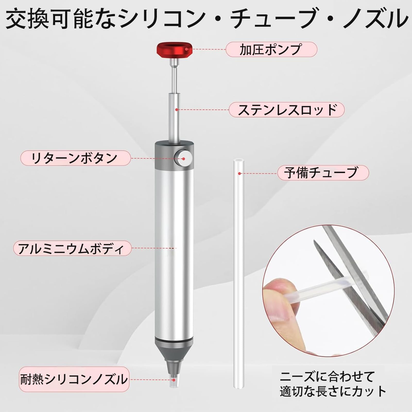 はんだ吸取器 はんだ吸取器 1本 モノタロウ 【通販モノタロウ】